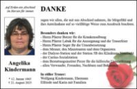 eine Anzeige