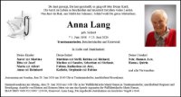 eine Anzeige