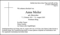 eine Anzeige
