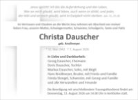 eine Anzeige