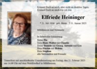 eine Anzeige