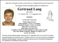 eine Anzeige