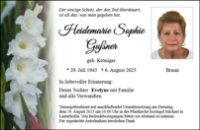 eine Anzeige