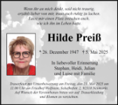 eine Anzeige