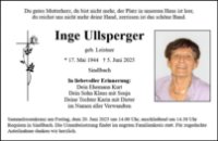 eine Anzeige