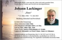 eine Anzeige