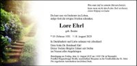 eine Anzeige