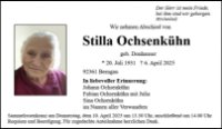 eine Anzeige