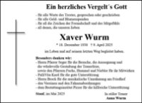 eine Anzeige